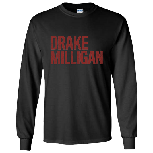 Album Songs Long Sleeve Black Tee