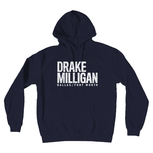 Navy Logo Hoodie