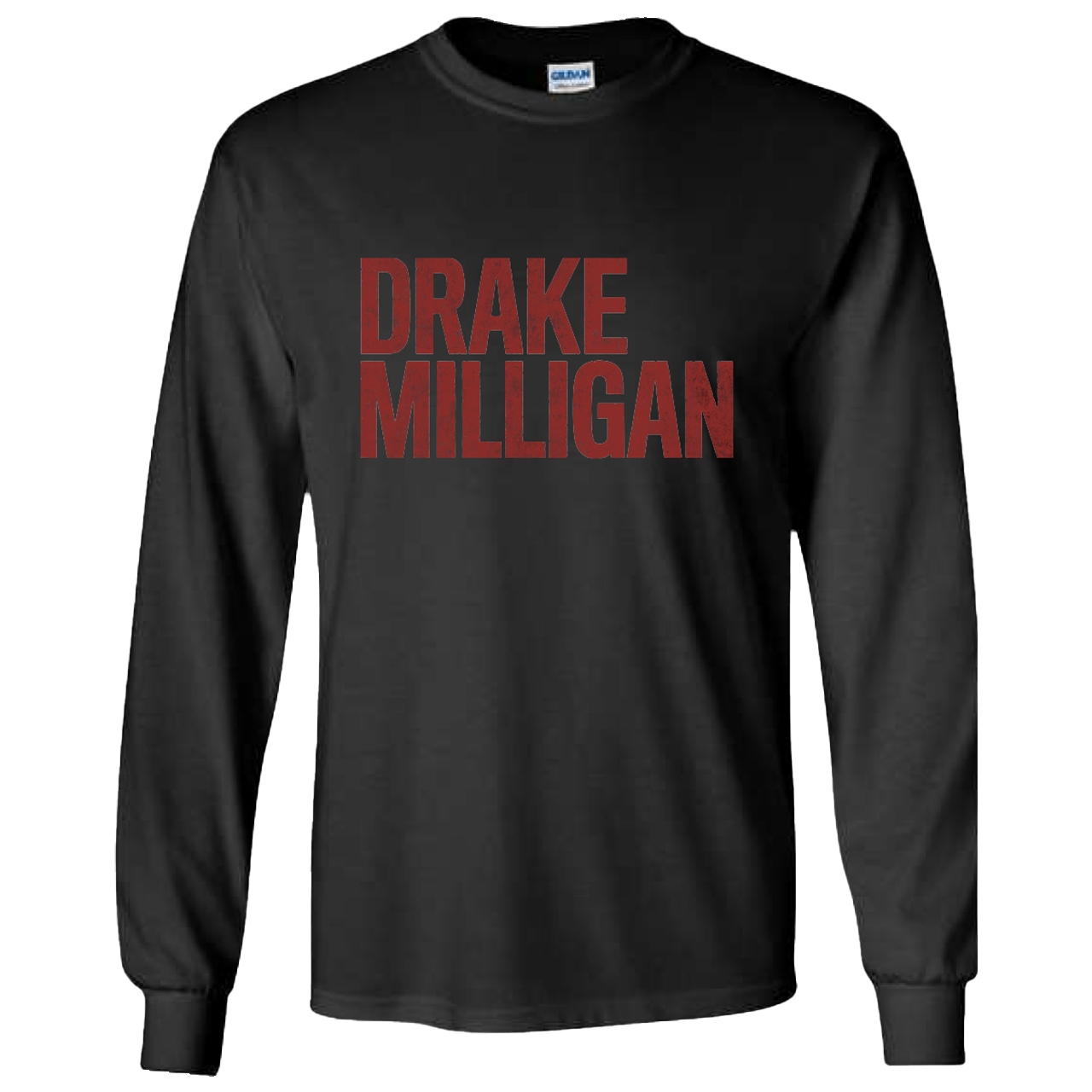 Album Songs Long Sleeve Black Tee